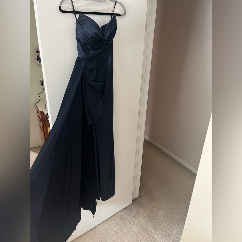 Jadore navy blue gown - Picture 5 of 11